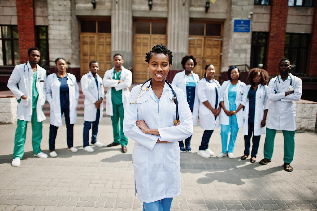 Modern hospital facility